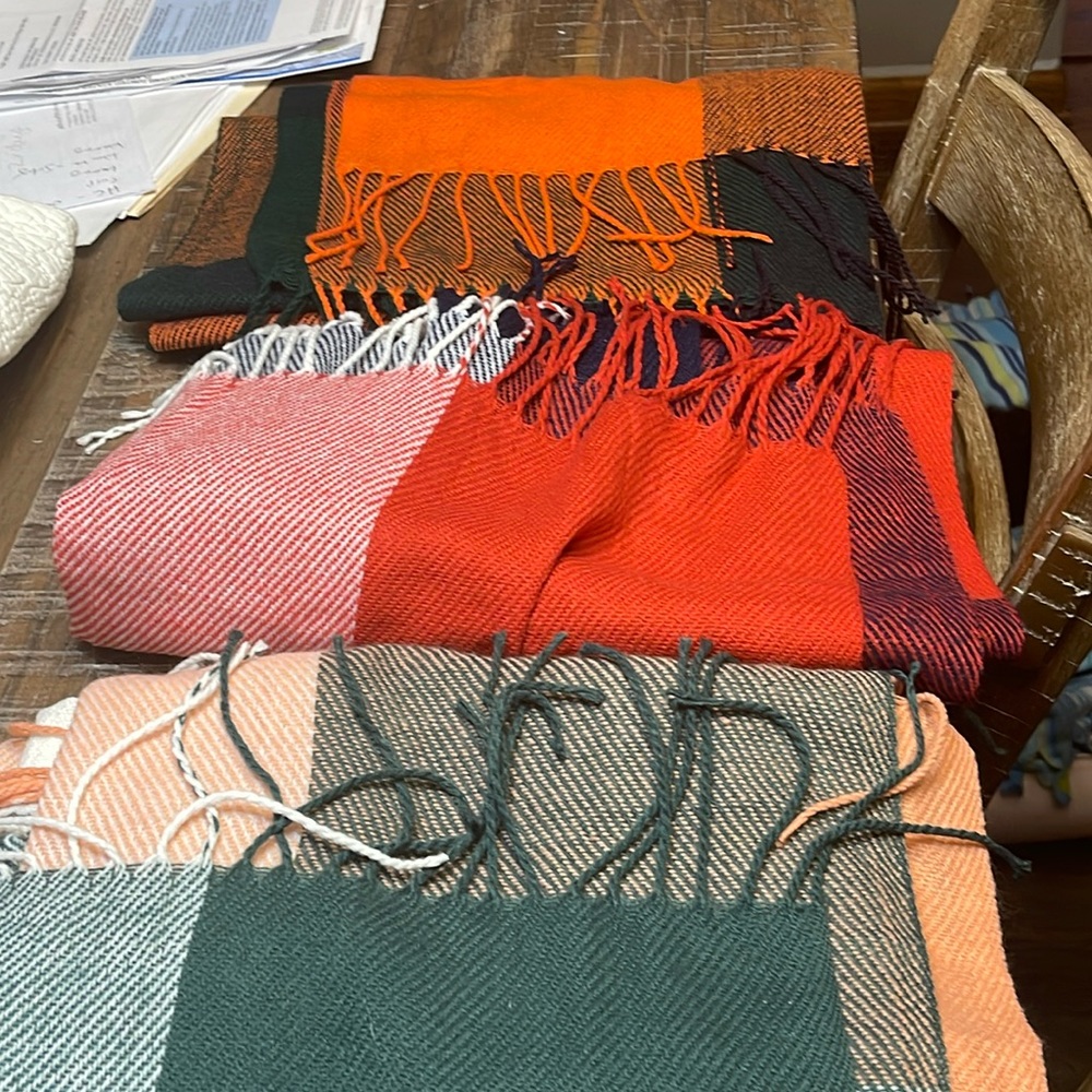3 Scarves